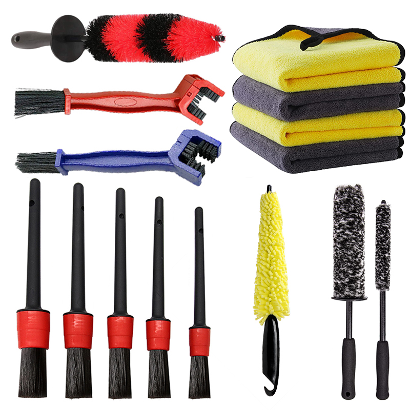 Interior Detailing Kit - Universal Auto Rad Waschen Pinsel Set