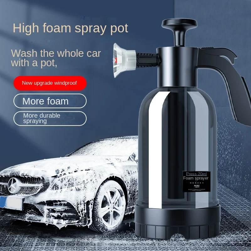 Foam Cannon Car Wash - 2L Handpumpe Schaumsprühgerät mit 2 Arten