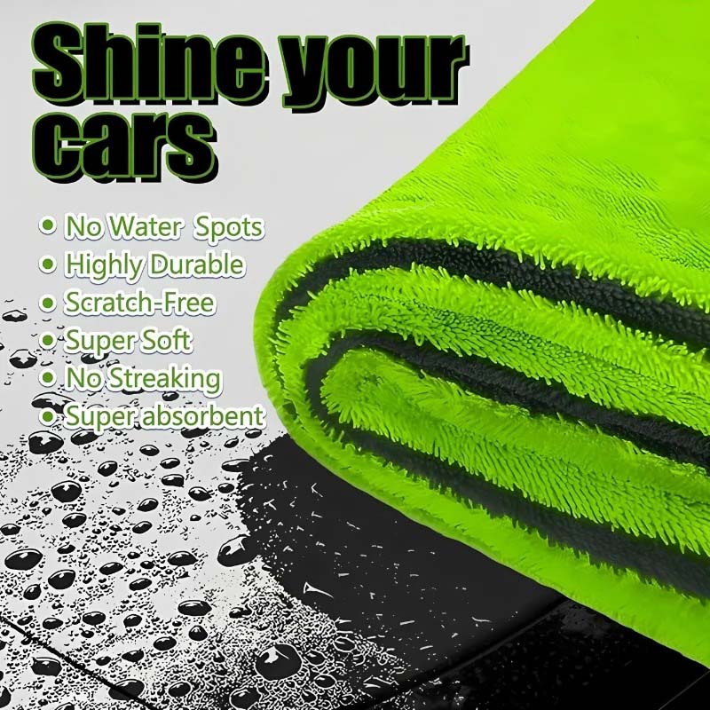 1 Stück 1000GSM Doppelseitiges – Microfiber Towel Detailing Bewertung und Preis